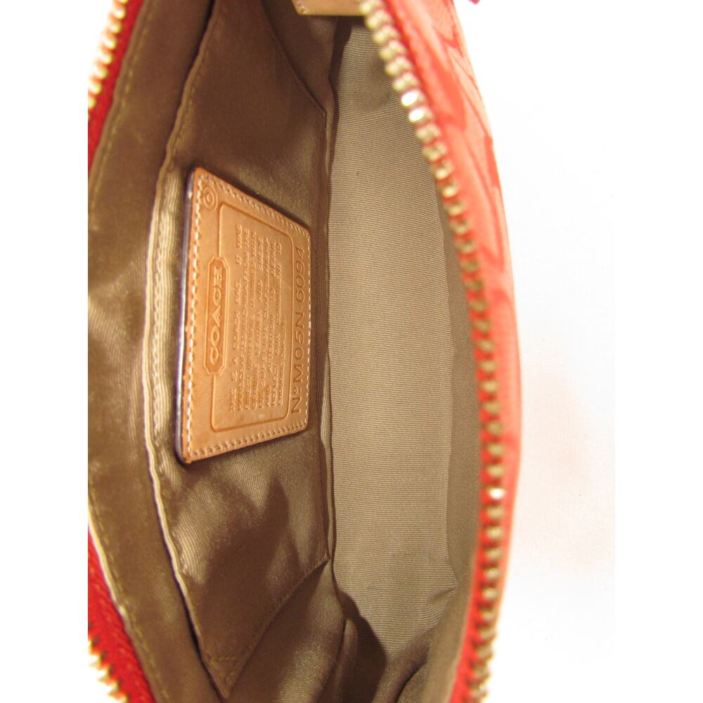 Coach Y2K Vintage Signature Red Demi Bag - Picture 7 of 7